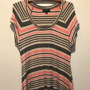 Max Edition Striped stretch tunic
